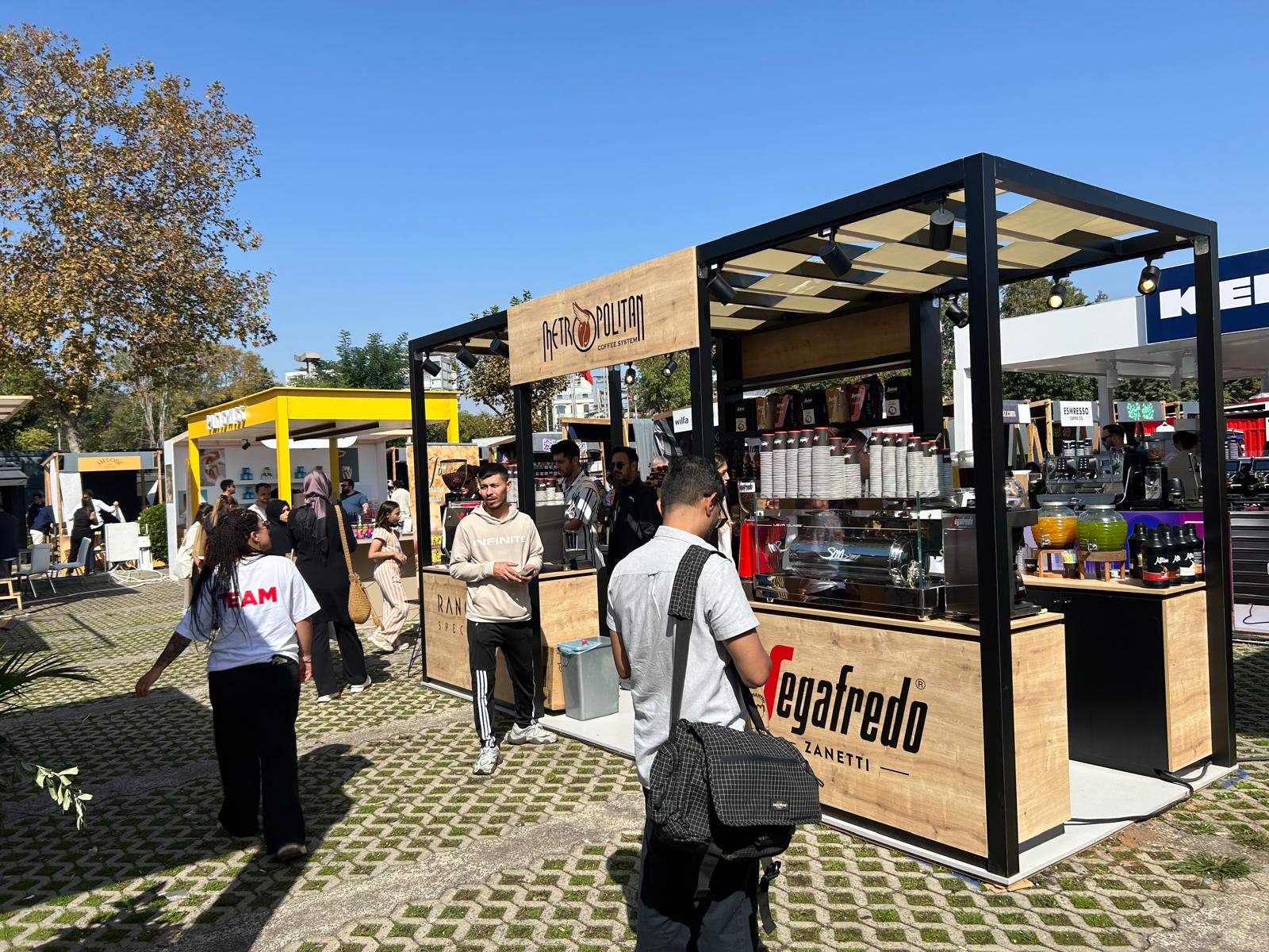 Segafredo Zanetti Açık Hava Kahve Festivali Canlı Fuar Standı